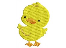 Stickmuster - Bauernhof - Küken